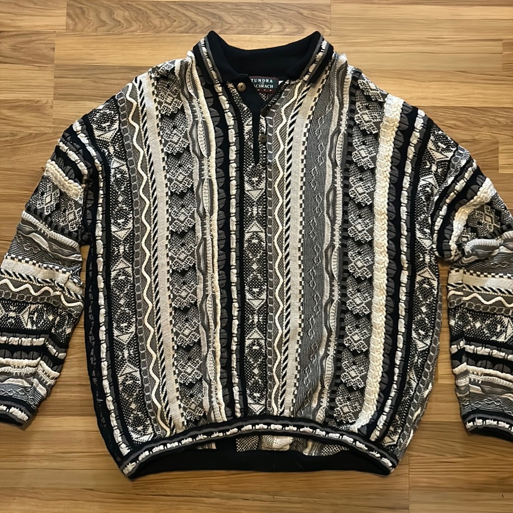 Beautiful Tundra For Bachrach Woven Sweater